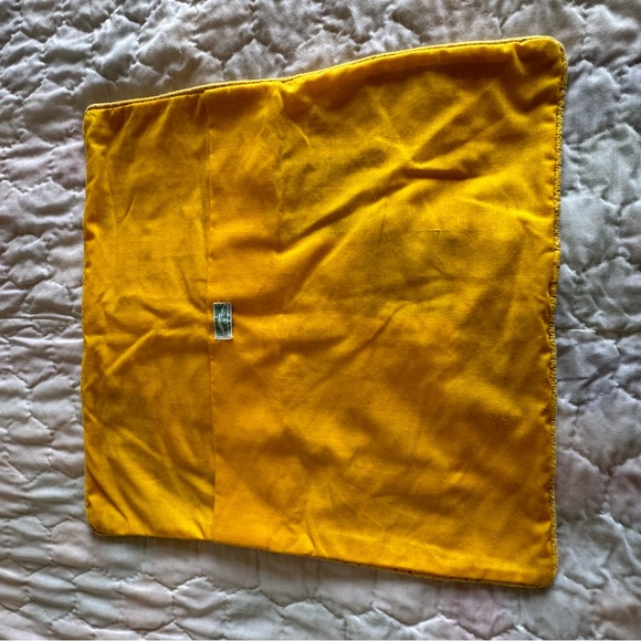 Vintage 1980s Patchwork Pillow Cover 17”x17” - Picture 3 of 5